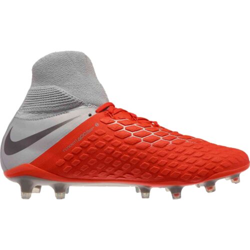 Nike Hypervenom Phantom 3 Elite DF FG – Light Crimson/Metallic Dark Grey/Wolf Grey