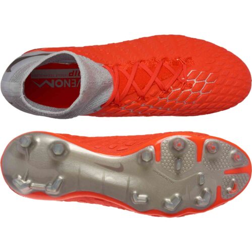 Nike Hypervenom Phantom 3 Elite DF FG – Light Crimson/Metallic Dark Grey/Wolf Grey