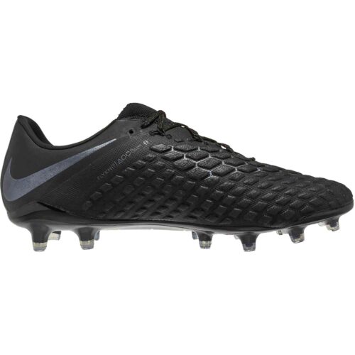 Nike Hypervenom Phantom 3 Elite FG – Black/Black