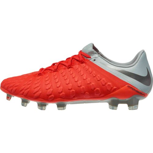 Nike Hypervenom Phantom 3 Elite FG – Light Crimson/Metallic Dark Grey/Wolf Grey