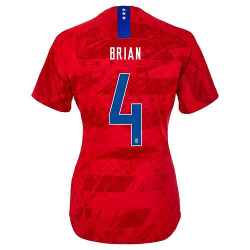2019 Womens Nike Morgan Brian USWNT Away Match Jersey