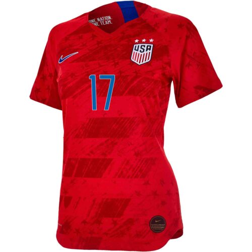 2019 Womens Nike Tobin Heath USWNT Away Match Jersey