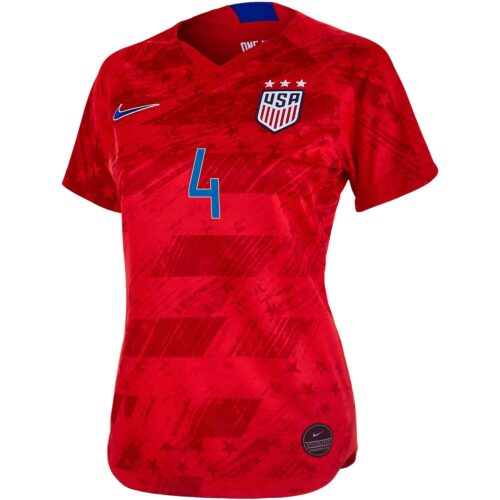2019 Womens Nike Morgan Brian USWNT Away Jersey
