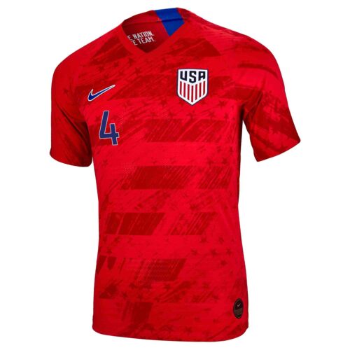 2019 Kids Nike Tyler Adams USA Away Jersey