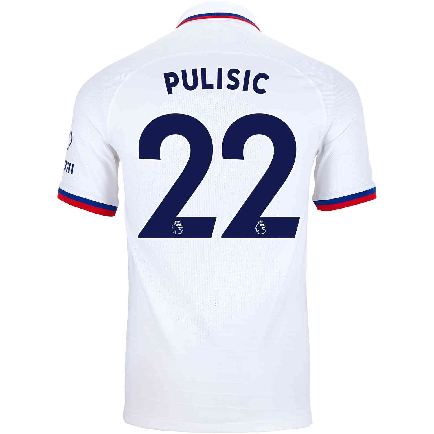 2019/20 Nike Christian Pulisic Chelsea Away Match Jersey - SoccerPro