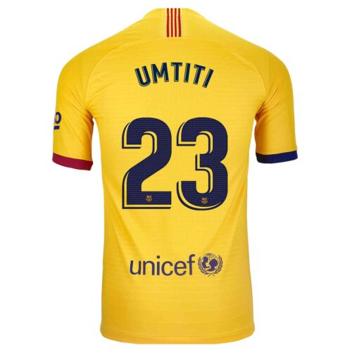 2019/20 Nike Samuel Umtiti Barcelona Away Match Jersey