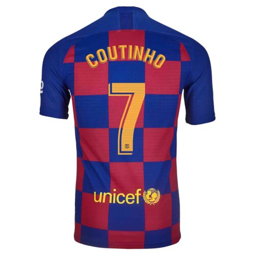 2019/20 Nike Philippe Coutinho Barcelona Home Match Jersey