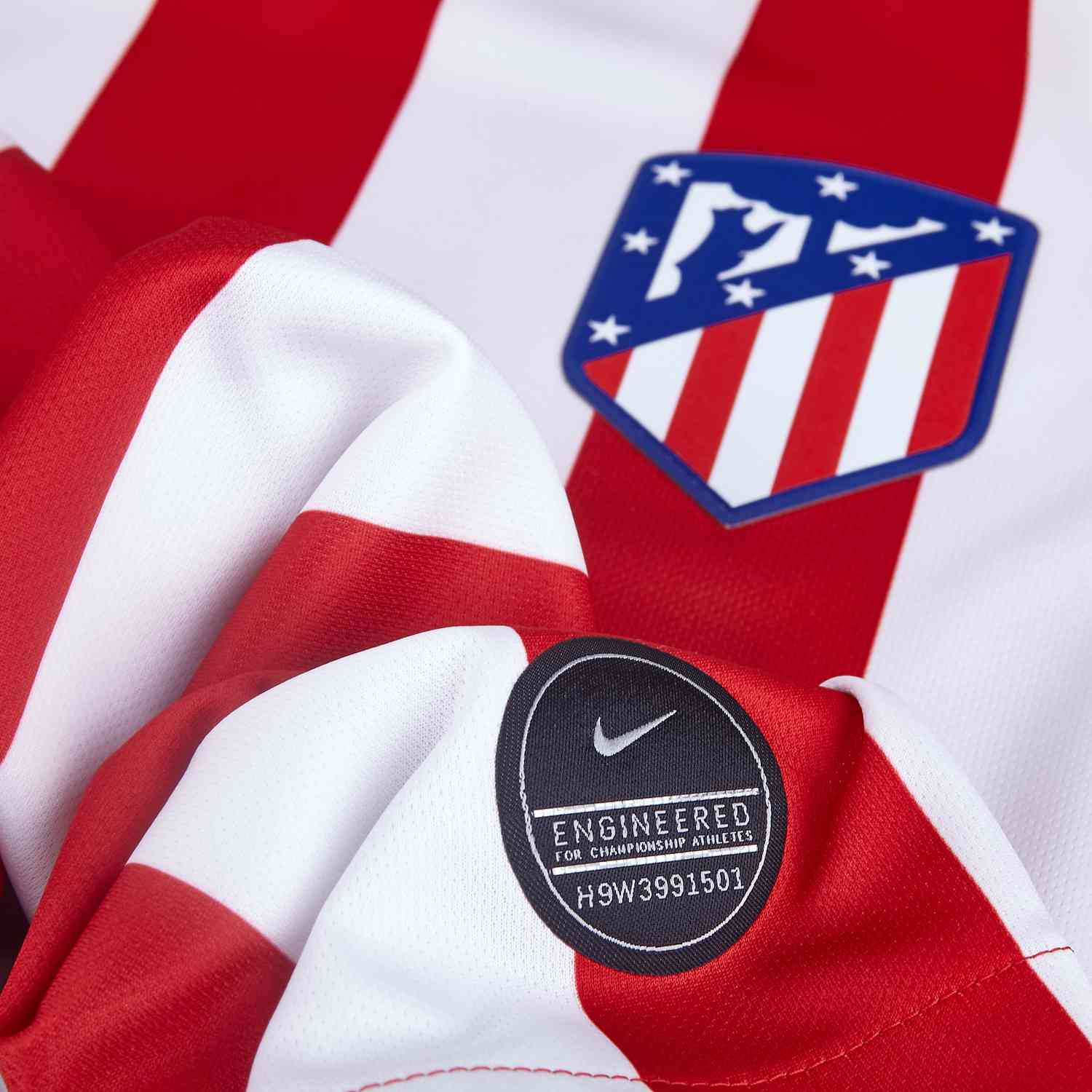 2019/20 Nike Atletico Madrid Home Jersey - SoccerPro