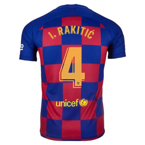 2019/20 Nike Ivan Rakitic Barcelona Home Jersey