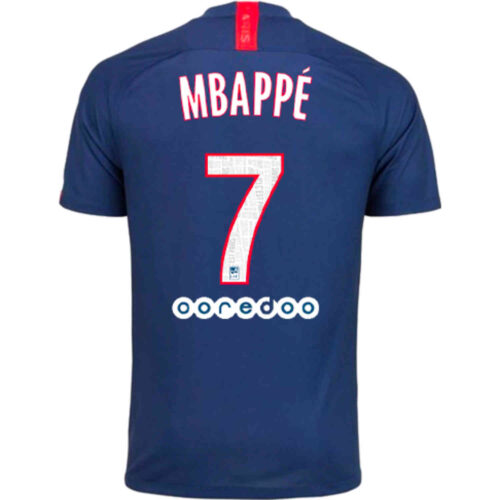 2019/20 Nike Kylian Mbappe PSG Home Jersey