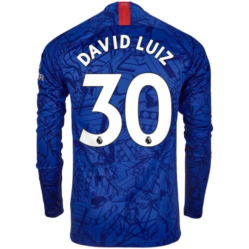 2019/20 Nike David Luiz Chelsea L/S Home Jersey