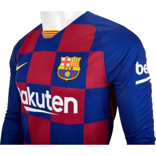 2019/20 Nike Luis Suarez Barcelona L/S Home Jersey