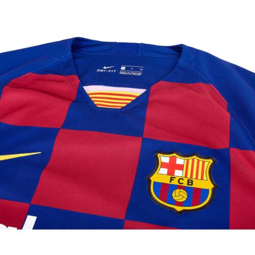 2019/20 Nike Lionel Messi Barcelona L/S Home Jersey