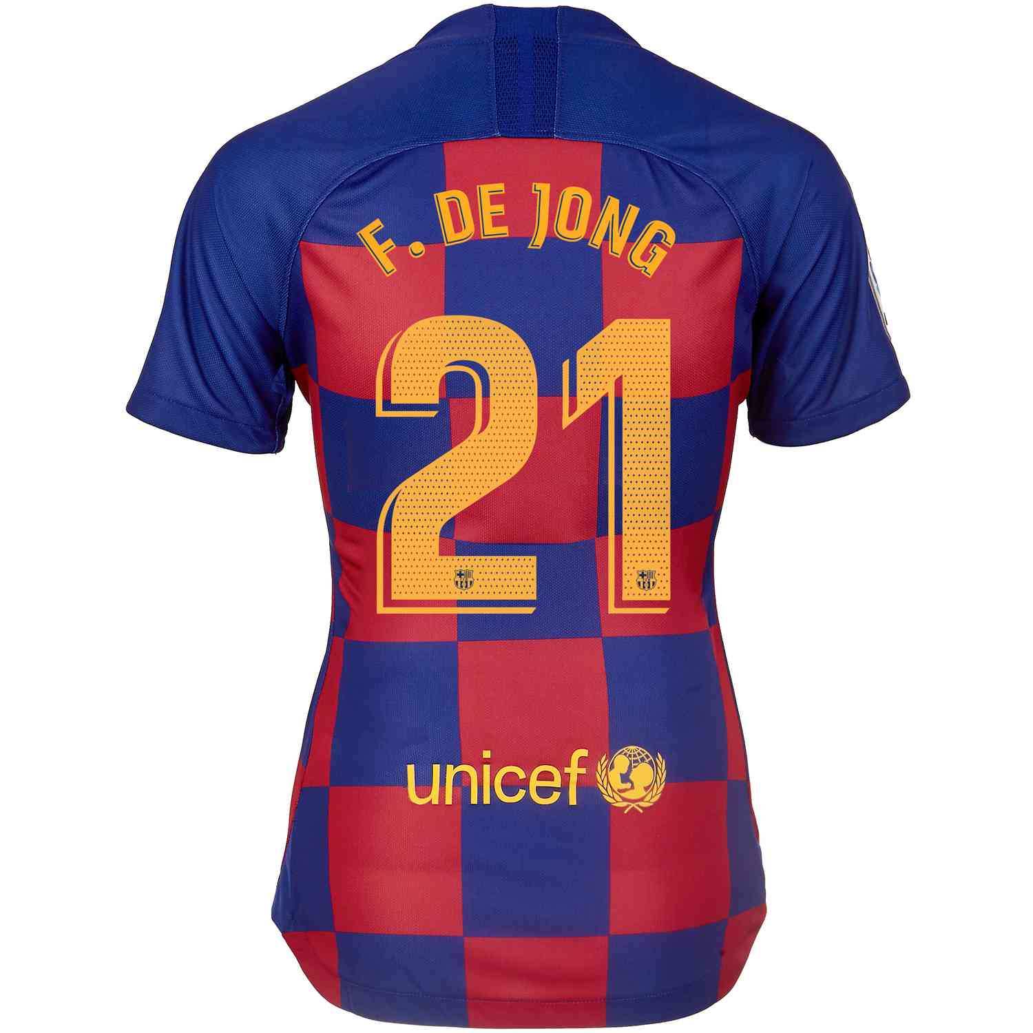 de jong jersey number