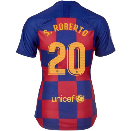 2019/20 Womens Nike Sergi Roberto Barcelona Home Jersey