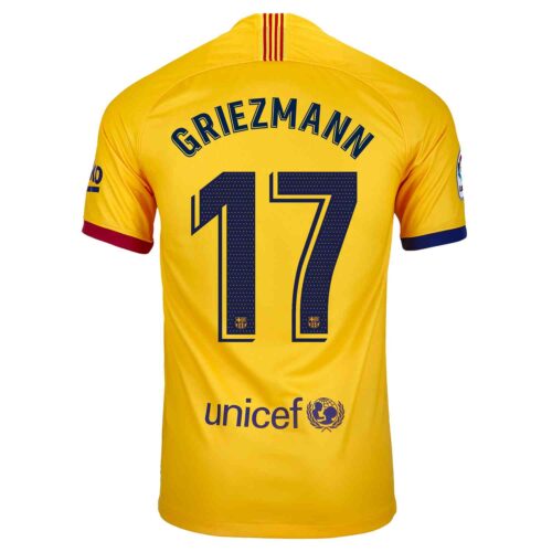 2019/20 Kids Nike Antoine Griezmann Barcelona Away Jersey