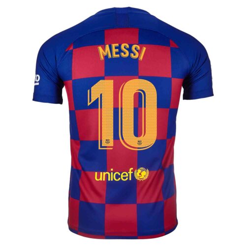 2019/20 Kids Nike Lionel Messi Barcelona Home Jersey