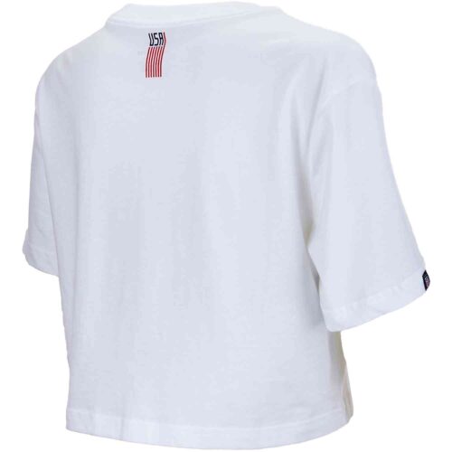 Womens Nike USWNT Squad Tee – White