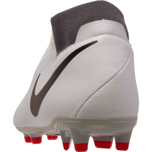 Nike Phantom Vision Academy MG – Pure Platinum/Black/Light Crimson/Dark Grey