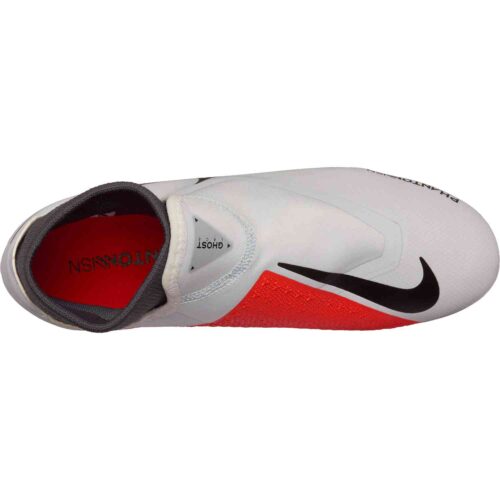 Nike Phantom Vision Academy MG – Pure Platinum/Black/Light Crimson/Dark Grey