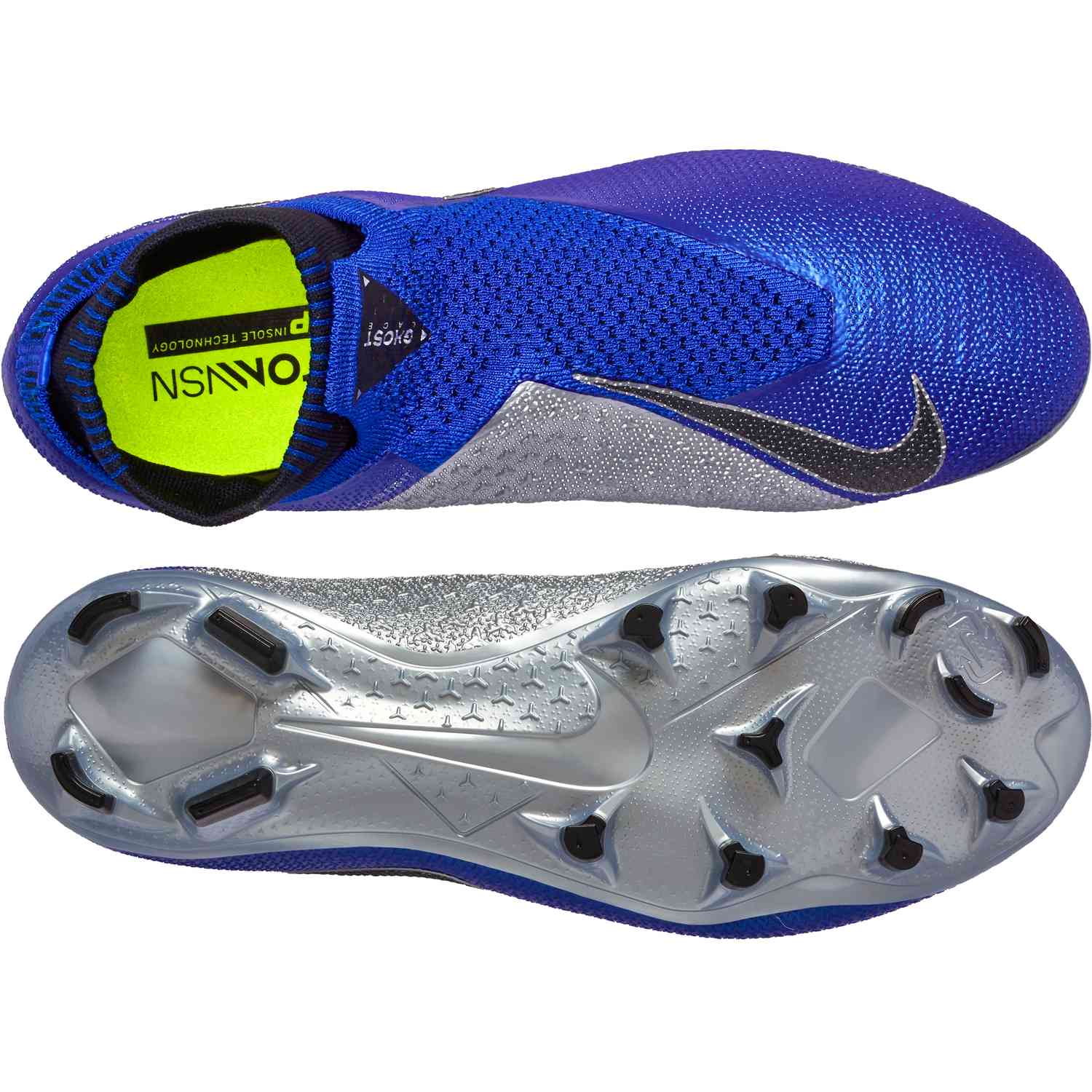 nike phantom vision black and blue