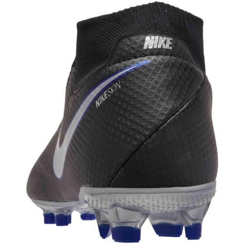 Nike Phantom Vision Pro FG – Black/Metallic Silver/Racer Blue