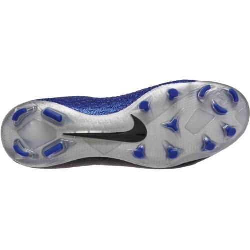 Nike Phantom Vision Pro FG – Black/Metallic Silver/Racer Blue