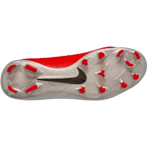 Nike Phantom Vision Pro FG – Pure Platinum/Black/Light Crimson/Dark Grey