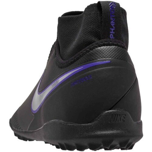 Nike Phantom Vision Pro TF – Black/Metallic Silver/Racer Blue