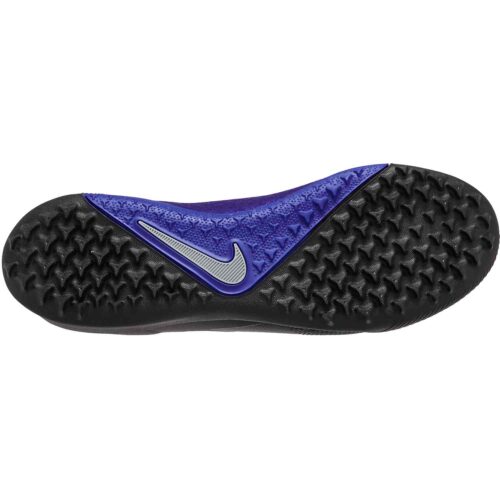 Nike Phantom Vision Pro TF – Black/Metallic Silver/Racer Blue