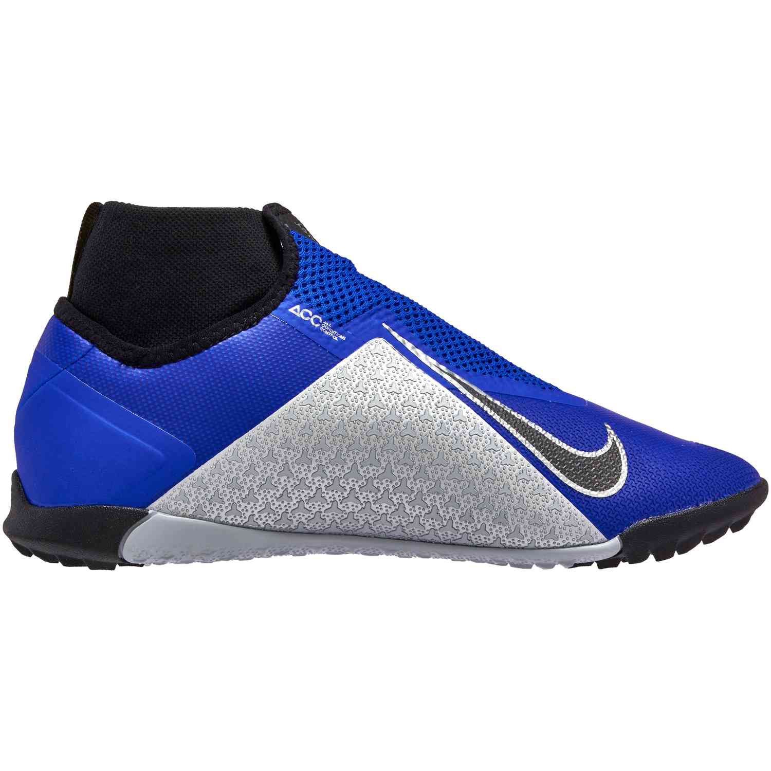nike phantom vision blue and white