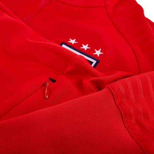 Womens Nike USWNT Anthem Jacket – Speed Red/White