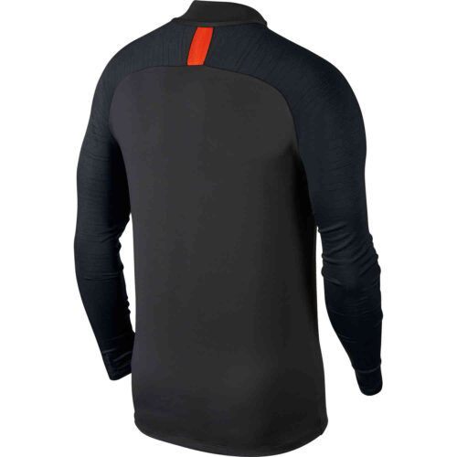 Nike Chelsea Dry Strike Drill Top – Anthracite/Black/Rush Orange