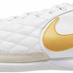 Nike Lunar LegendX 7 10R - White/Metallic Gold/White - SoccerPro