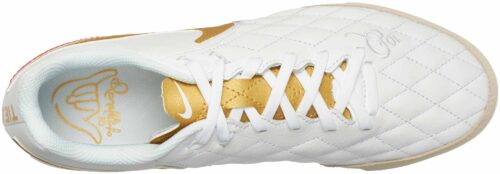 Nike LegendX 7 Academy IC – 10R – White/Metallic Gold