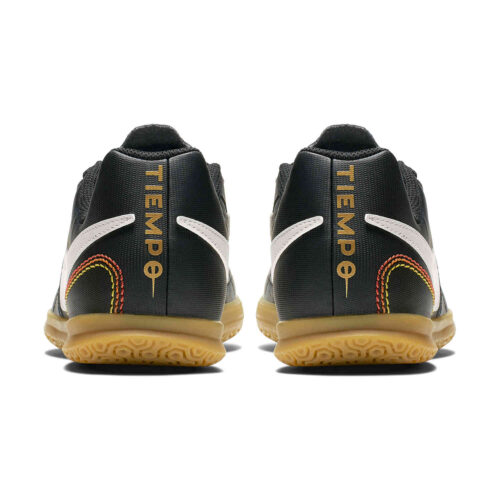 Kids Nike 10R Tiempo Legend 7 Club IC – Black/Light Orewood/Brown/Metallic Gold