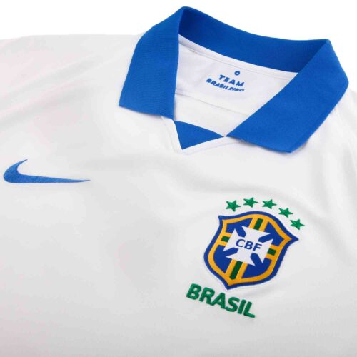 2019 Kids Nike Copa America Brazil Away Jersey