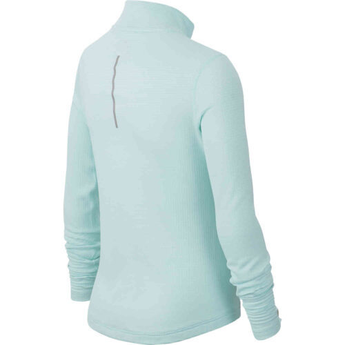 Girls Nike 1/2 zip Training Top – Teal Tint
