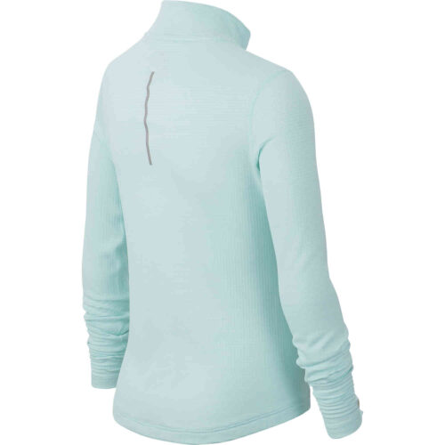 Girls Nike 1/2 zip Training Top – Teal Tint