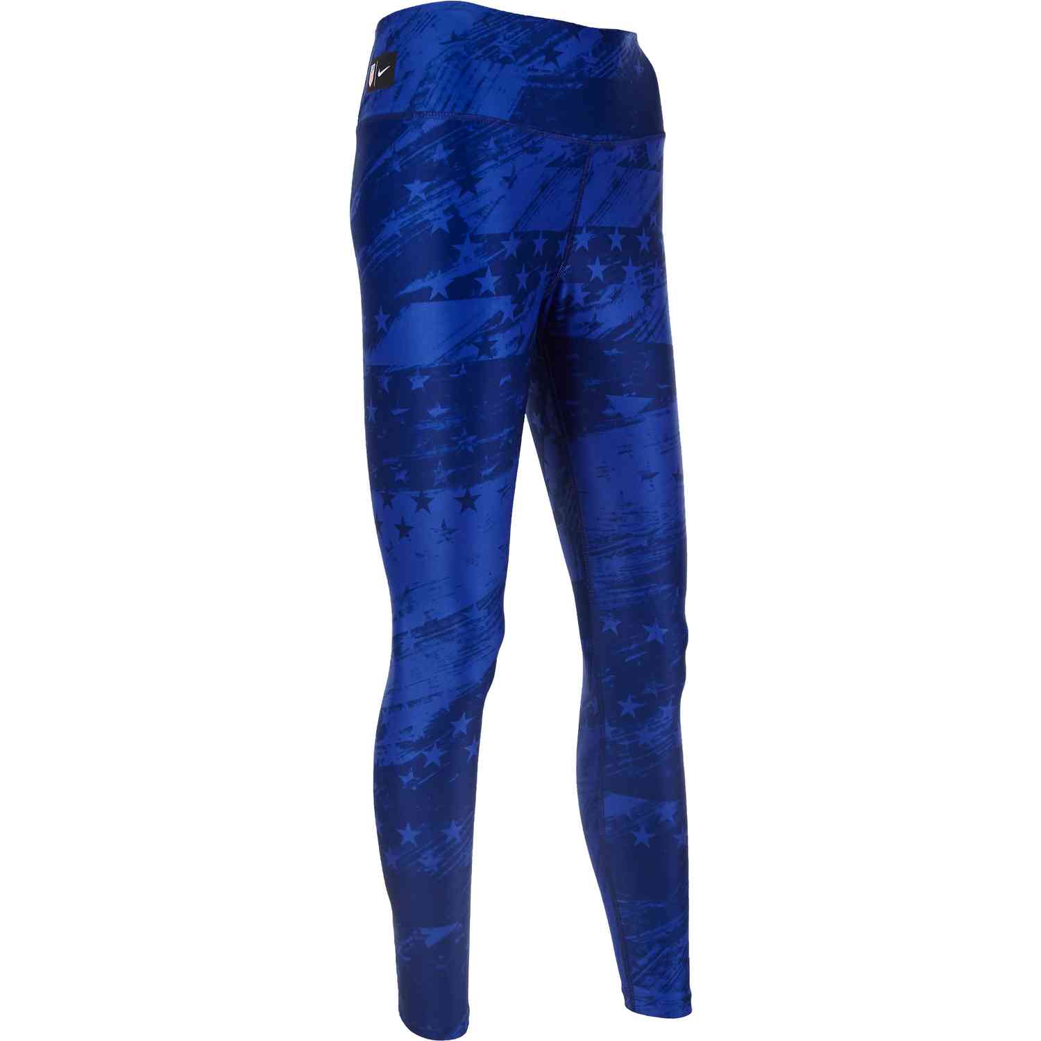 Womens Nike USWNT 7 8 Power Tights Bright Blue Loyal Blue White