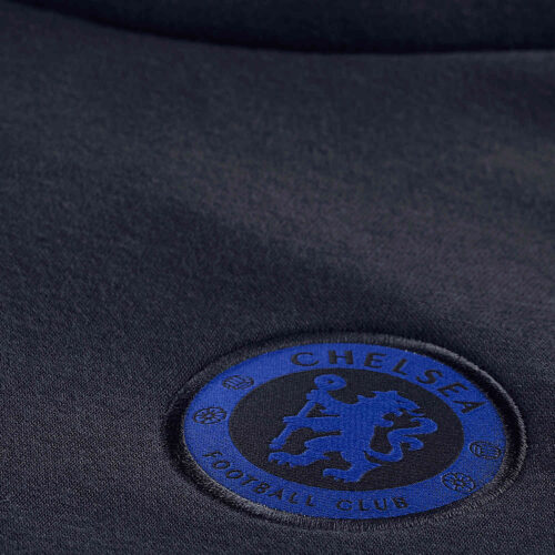 Nike Chelsea Fleece Hoodie – Obsidian/Rush Blue