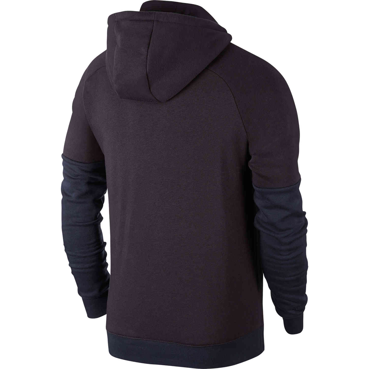 Nike PSG Fleece Hoodie - Oil Grey/Obsidian/Oil Grey - SoccerPro