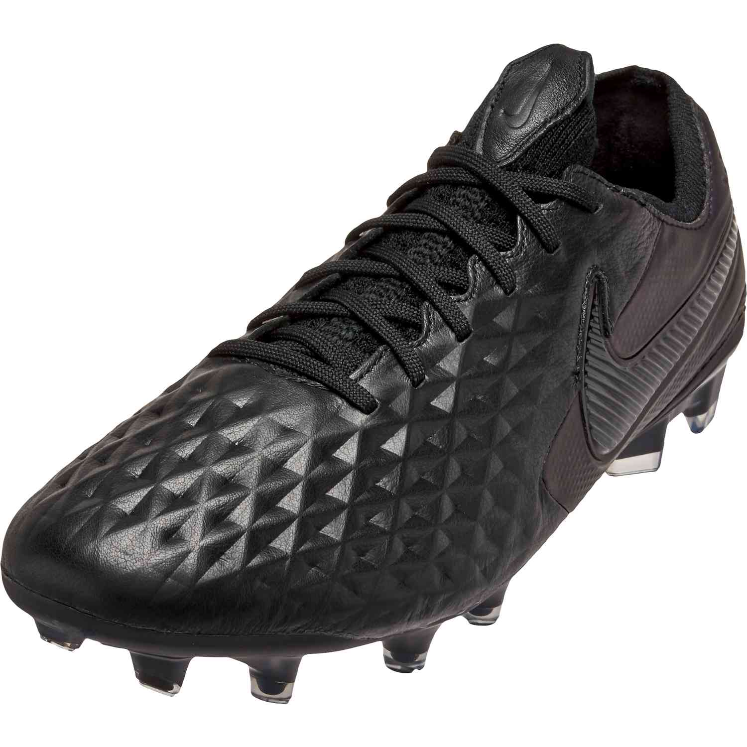 nike tiempo all black