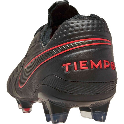 Nike Tiempo Legend 8 Elite FG – Black & Chile Red Pack