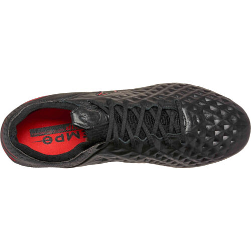 Nike Tiempo Legend 8 Elite FG – Black & Chile Red Pack