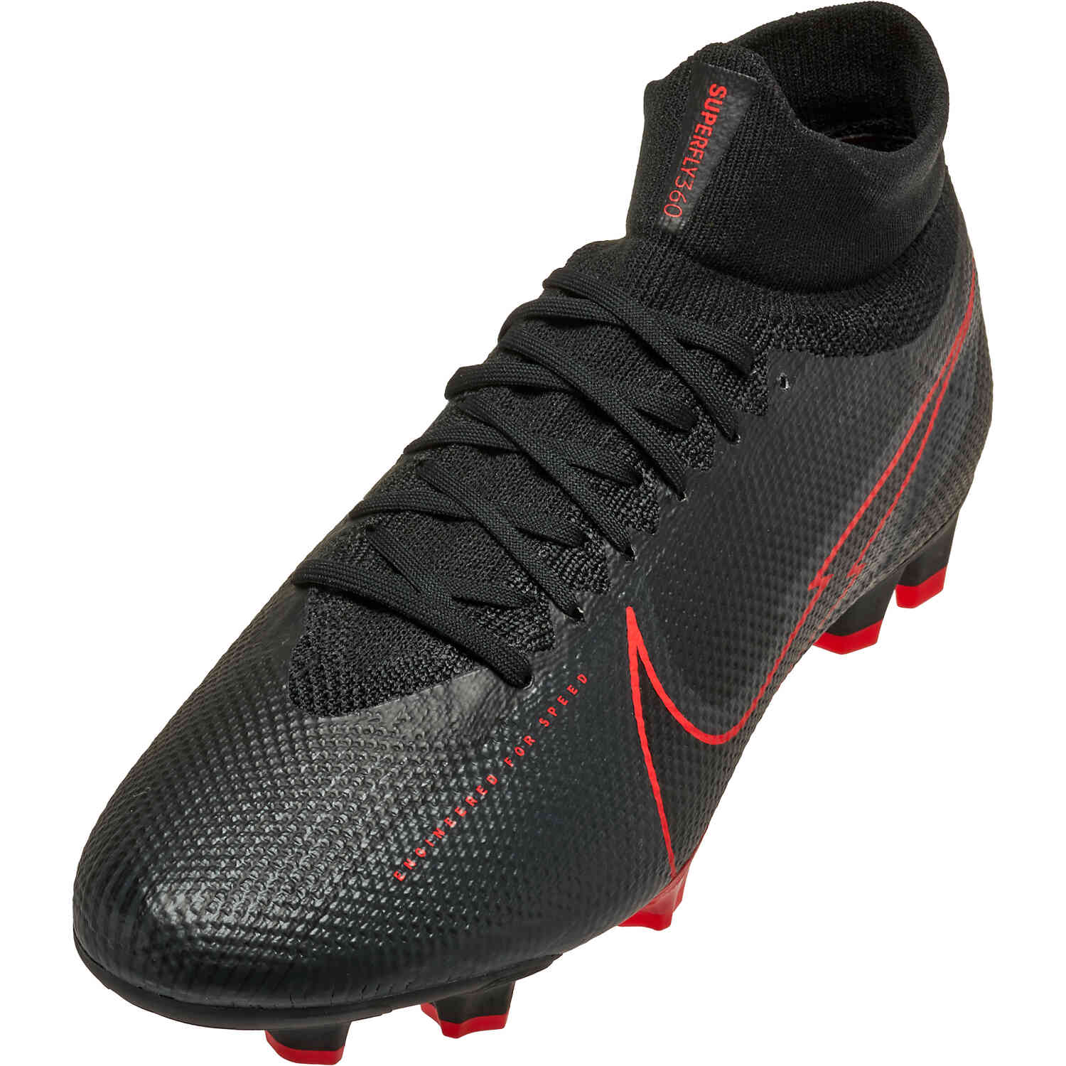 Premonición aprender Penetrar Nike Mercurial Superfly 7 Pro FG - Black & Dark Smoke Grey - SoccerPro