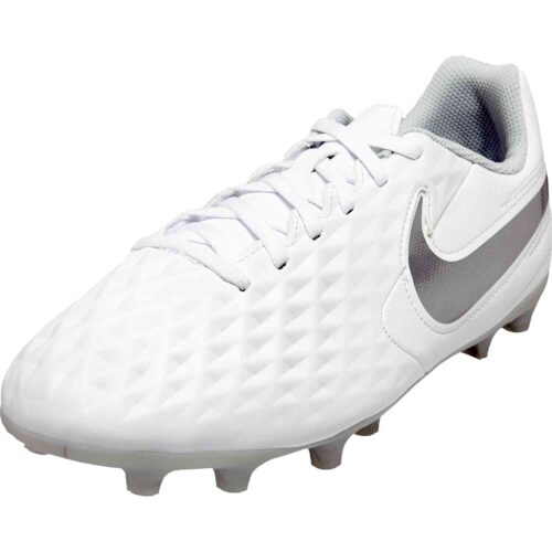 Kids Nike Tiempo Legend 8 Club FG – Nuovo White