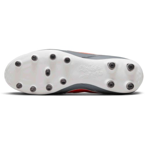 Nike Premier III FG – Smoke Grey & Safety Orange with Light Smoke Grey