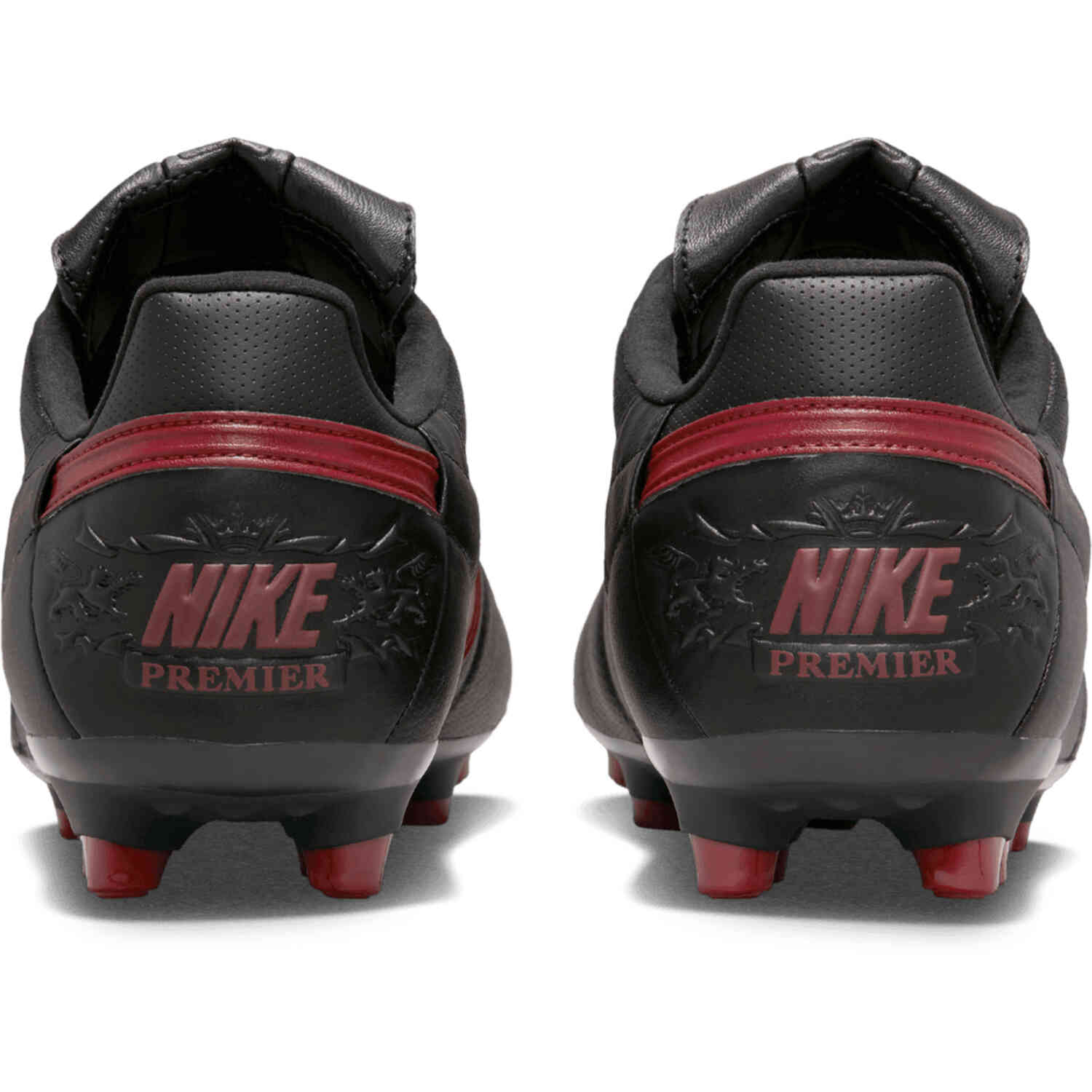 Nike Premier III FG – Black & Team Red with Black