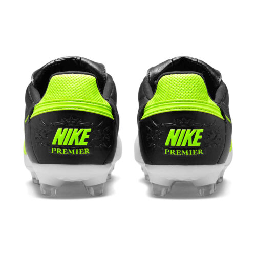 Nike Premier III FG – Black & Volt with White